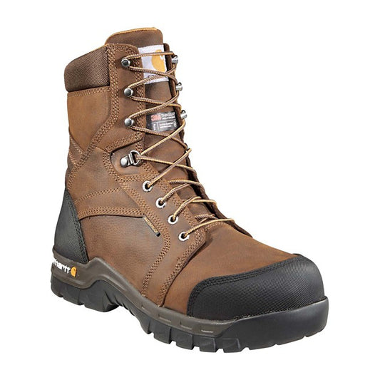 Men's Rugged Flex 8" Composite Toe Waterproof Insulated Work Boots